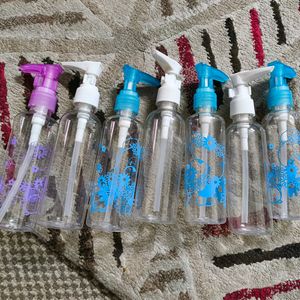 Set Of 7 Pump Bottles ⚗️