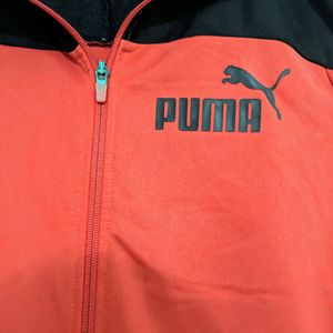 Puma Red & Black Athleisure acket