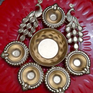 Decorative Diya In Metal