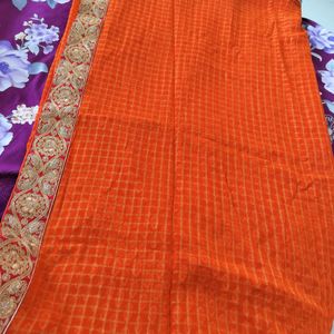 Diwali Offer 🎉Half-N-Half Saree