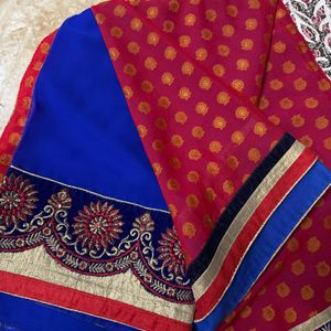 Aithentic Saree With Heavy Border