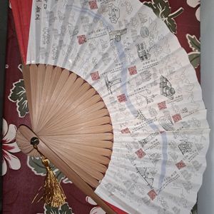 Korean Traditional Fan Handicraft