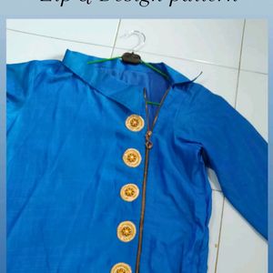 Designed Kurti With Sarara