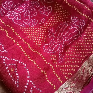 Bandhej Saree