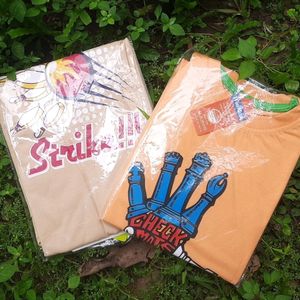 Set Of 2 New Tshirts (75) Cm