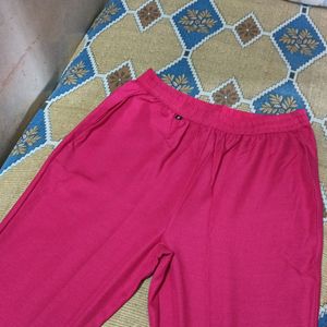 Brand new rose pink Cotton salwar pant