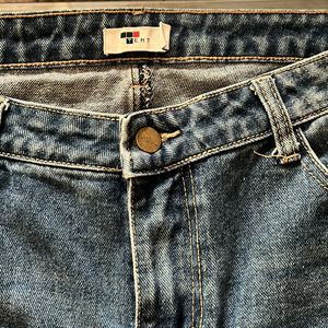 high waist jeans