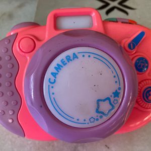 Toy Camera With Sounds - Battery Operated