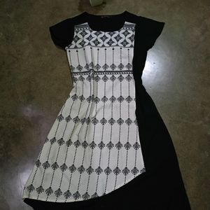 Beautiful Black and white kurta