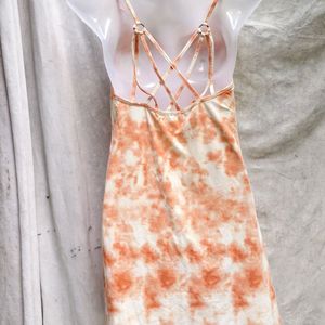 TIE DIE DRESS