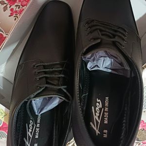 Knoos Genuine Leather Formal Shoes (Size 11)