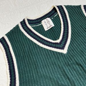 Green Vest Sweater