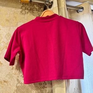 Round Neck Rose Pink Brand New Top