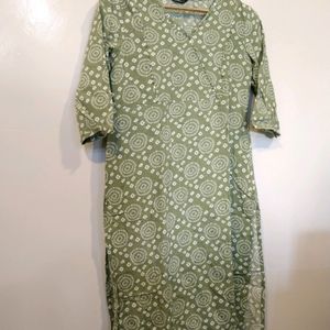 Zudio Green Kurta(Women)