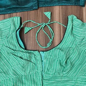 Two Green Blouse