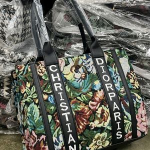 CD Floral Tote