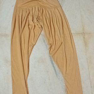 Patiala Pant Gold Colour