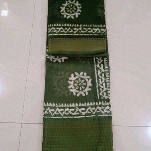 New Green Colour Saree Collection