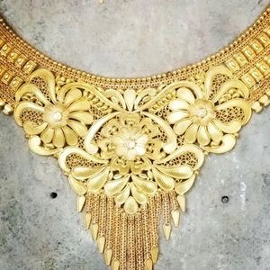 Gold Plated Jewellery Set