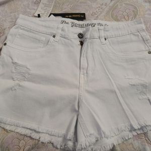 Classy White Shorts