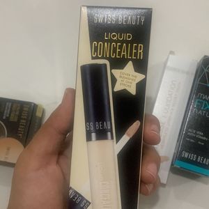 Mousse Foundation/banana Powder/fixer concealer