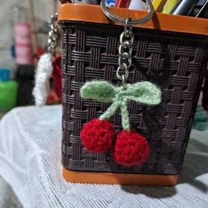 Cherry Keychain