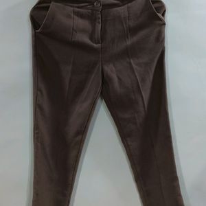 Brown Korean Formal Pant for Women's