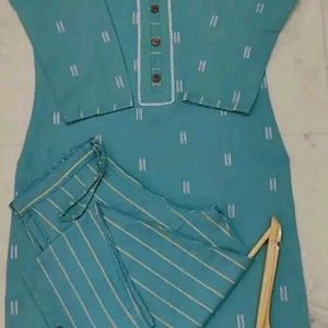 New Khadi Cotton Kurta Set