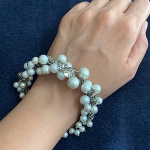 Designer Pearl and AD bracelet