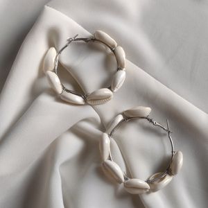 Sea Shell Hoops