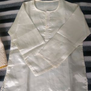 Silk Dhoti Kurta Set For 1-2 Year Old