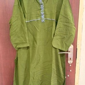 Green 💚 Kurti (PURE COTTON)