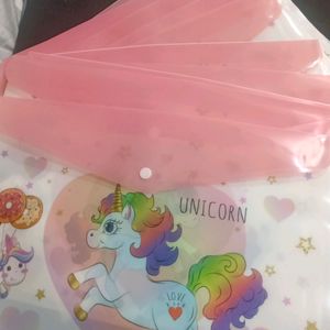 10 Unicorn clear bag best quality🥰