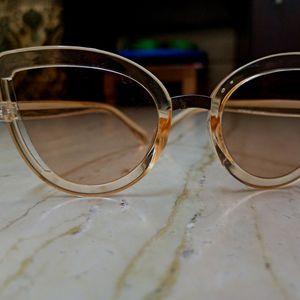 Golden Goddess Cat-Eyes Sunglass