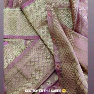 Pure Banarsi Silk Lehenga Skirt Self Made