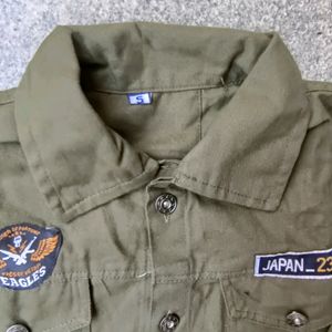 Mens Jacket Patch Work, S