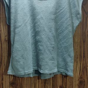 AEROPOSTALE  Sheer Lace Inset Knit Top|₹30 Off