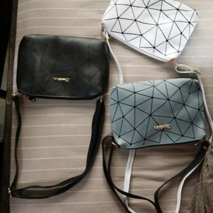 3 New Combo Women Sling Bag