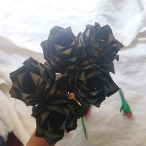 Paper roses bouquet