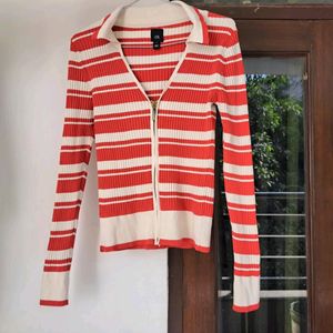 Zip Up Cardigan