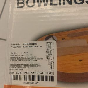 Bowling Spil Game For Kids