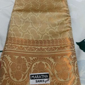 Maratha Silk Saree 💛