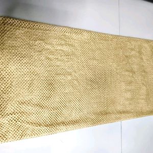 Silk Net Golden Stall Dupatta 04