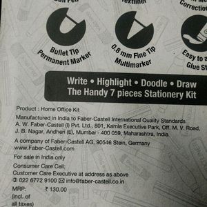 The Handy 7piece Stationary Kit