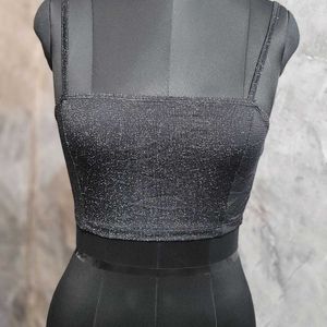 Black Sparkle Cami Top