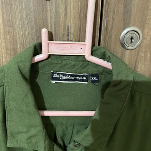 Roadster Olive Colour Shirt