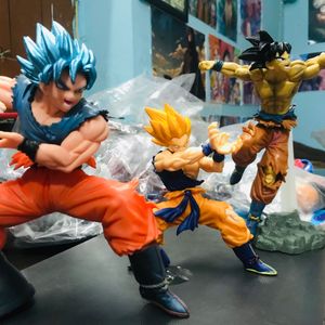 Dragon Ball Z Goku Action Figures Combo Set