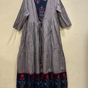 Nehmta Kurta Ethnic Jacket Set Size XL