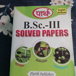 B.sc III year Solved Paper Book