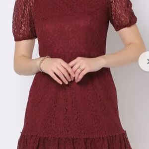 Rio Maroon Women Dress